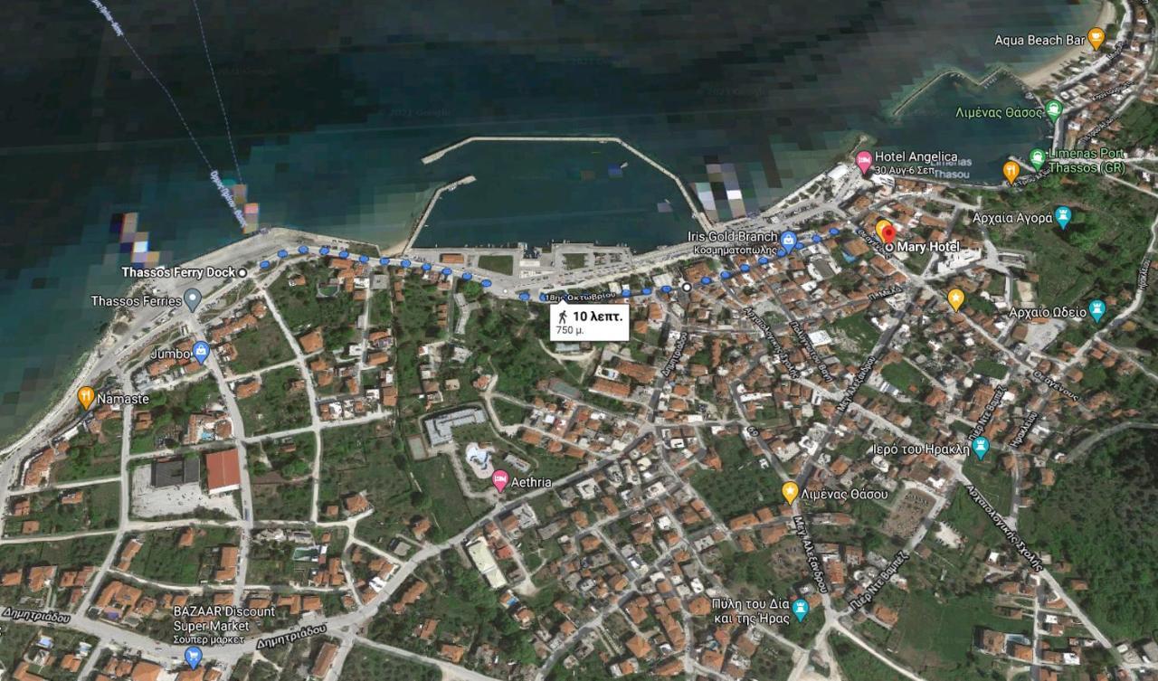 Mary Hotel Thassos Exteriör bild